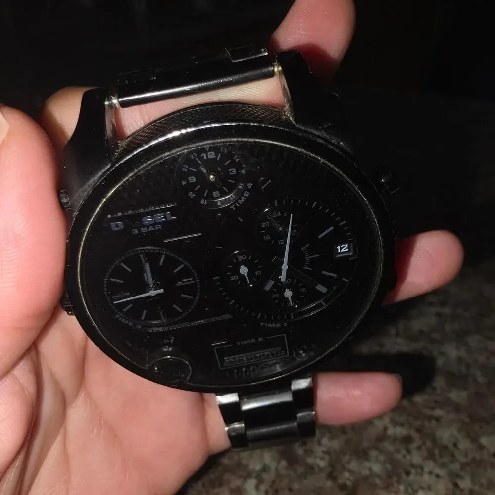 Diesel Men's Black Watch